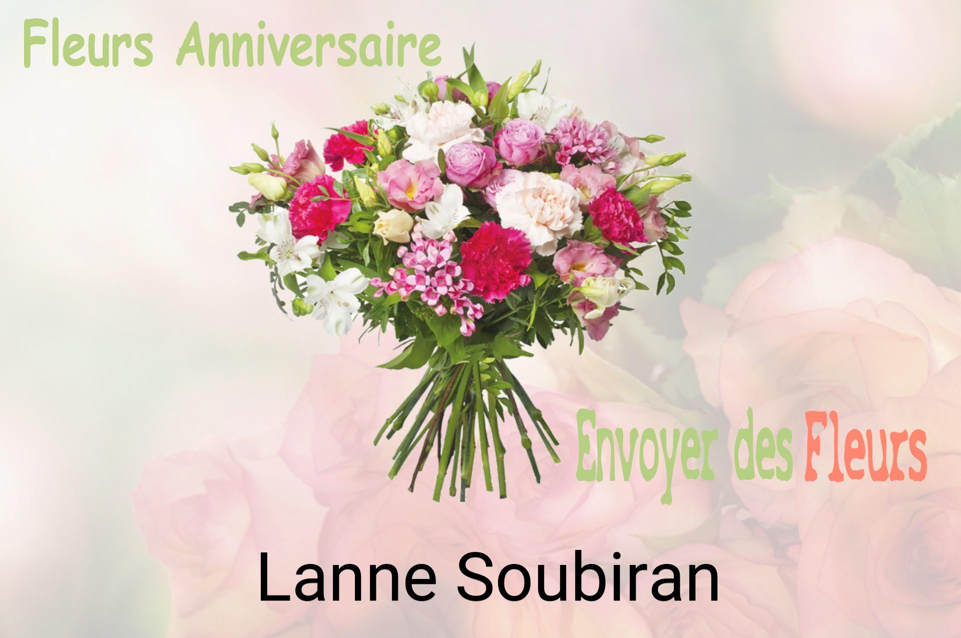 Bouquet de fleurs d’anniversaire livré à Lanne-Soubiran
