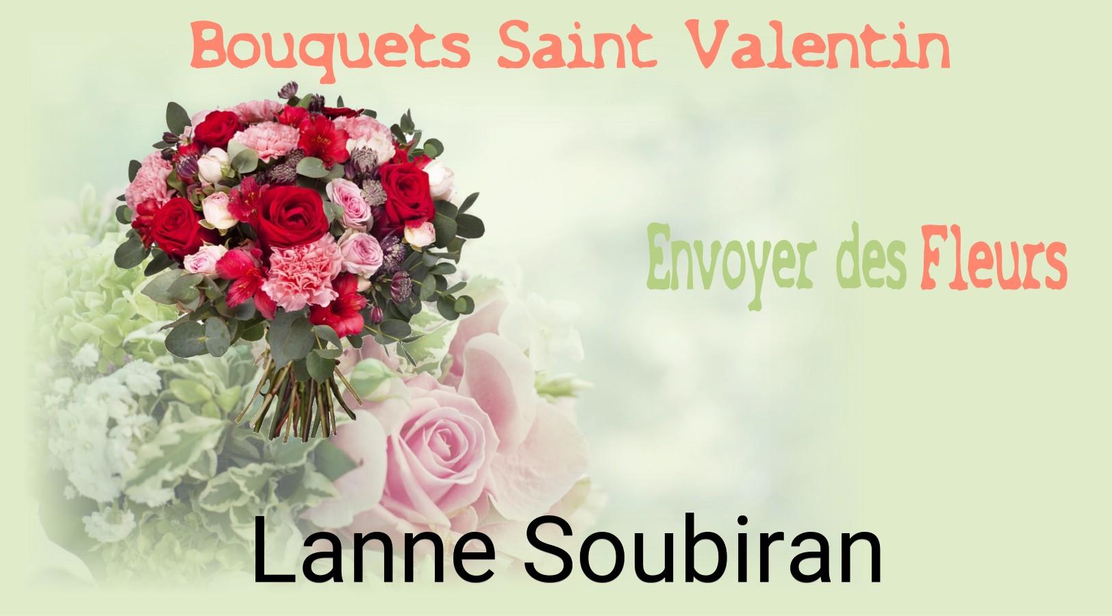 Roses de Saint-Valentin livrées à Lanne-Soubiran